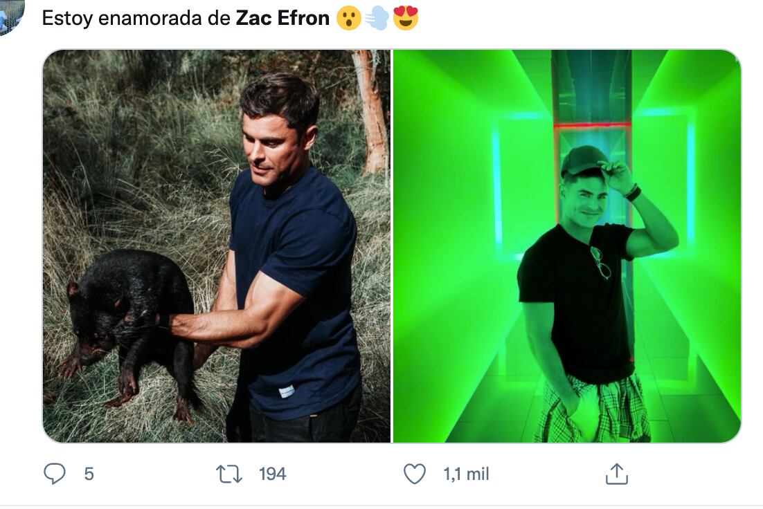Meme de Zac Efron