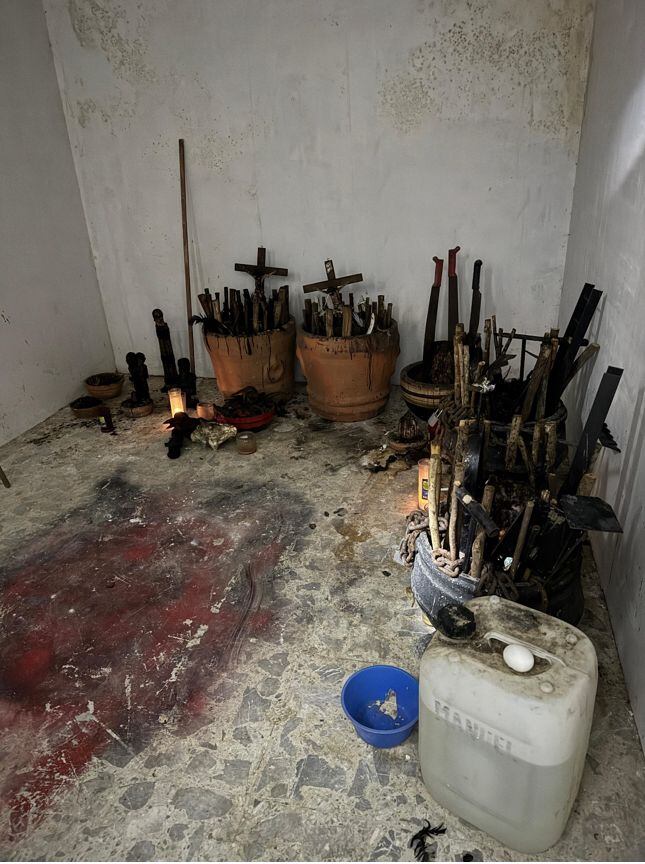 Hallan cráneos humanos y sangre en casa de Dionicio Álvarez Anonales