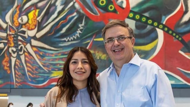 Ruthi San y Marcelo Ebard