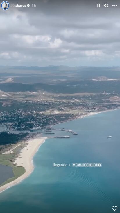 Irina Baeva se va de viaje