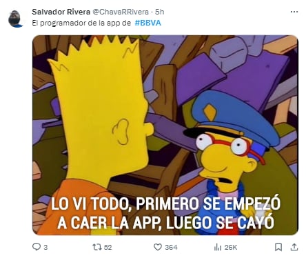 Memes por la caída de BBVA