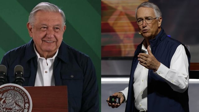 AMLO y Ricardo Salinas Pliego
