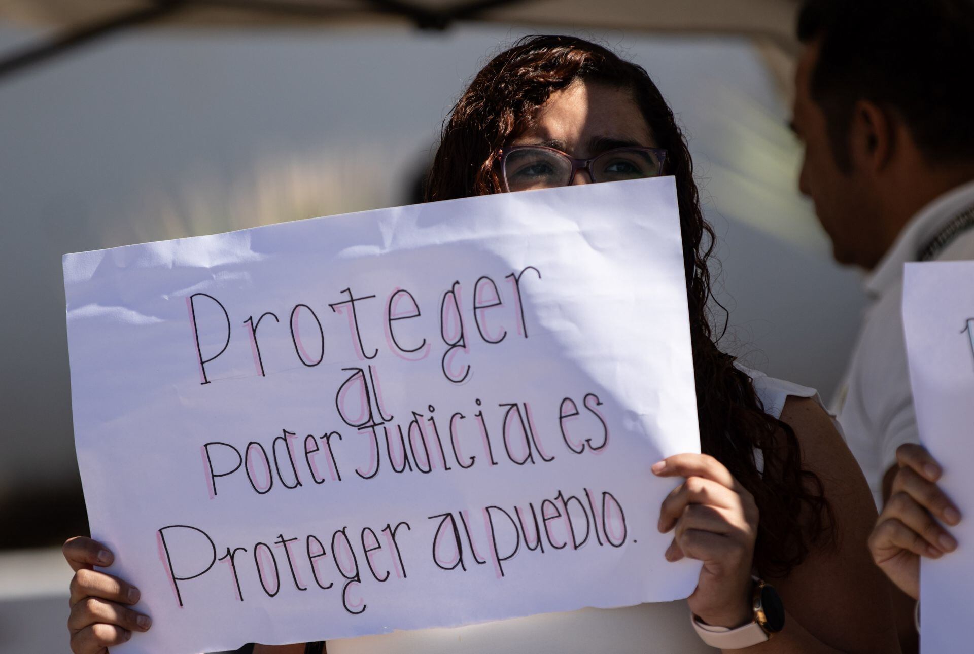 Trabajadores del PJF se manifestaron para exigir el cese al hostigamiento al Poder Judicial