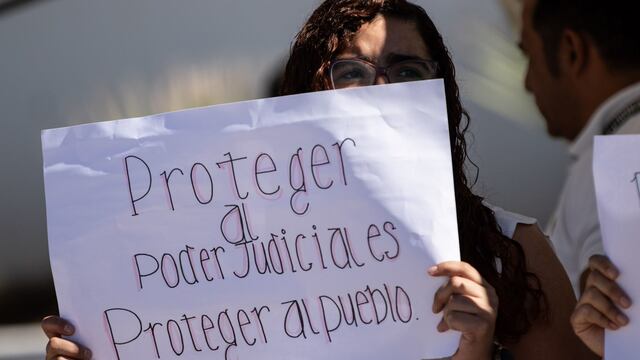 Trabajadores del PJF se manifestaron para exigir el cese al hostigamiento al Poder Judicial