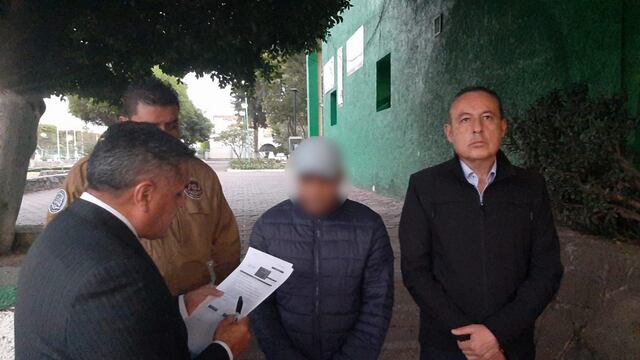 Mauricio 'N', presunto asesino de Hugo Carbajal, se entregó ante las autoridades