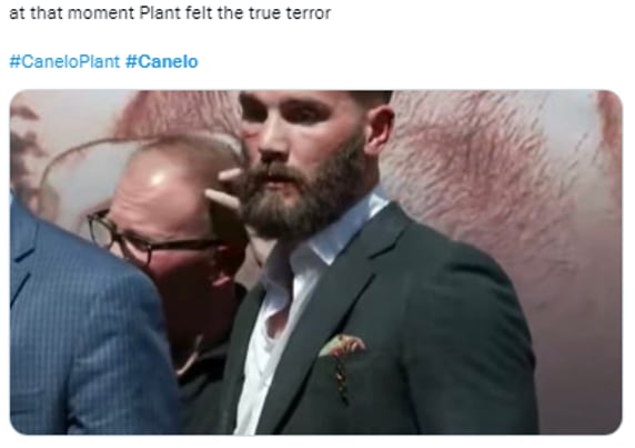 Memes Canelo Álvarez y Caleb Plant