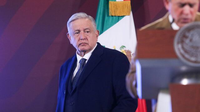 Andrés Manuel López Obrador, Presidente de México, durante la mañanera, en la que se dieron detalles del Tramo 2 del Tren Maya.