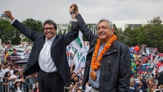 Ricardo Monreal y AMLO