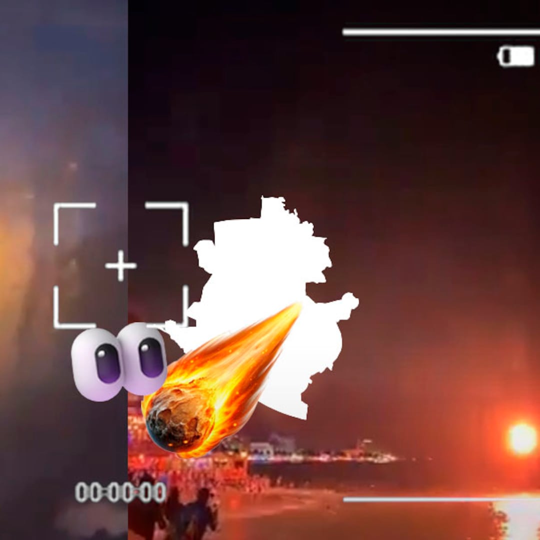 ¿Cayó un meteorito en Acapulco? Captan bola de fuego cayendo al mar