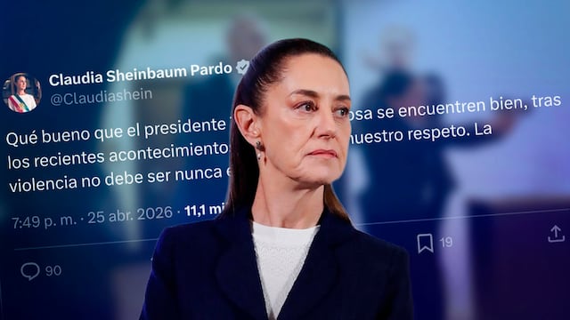 Sheinbaum se pronuncia tras incidente en Washington: Trump y su esposa están bien