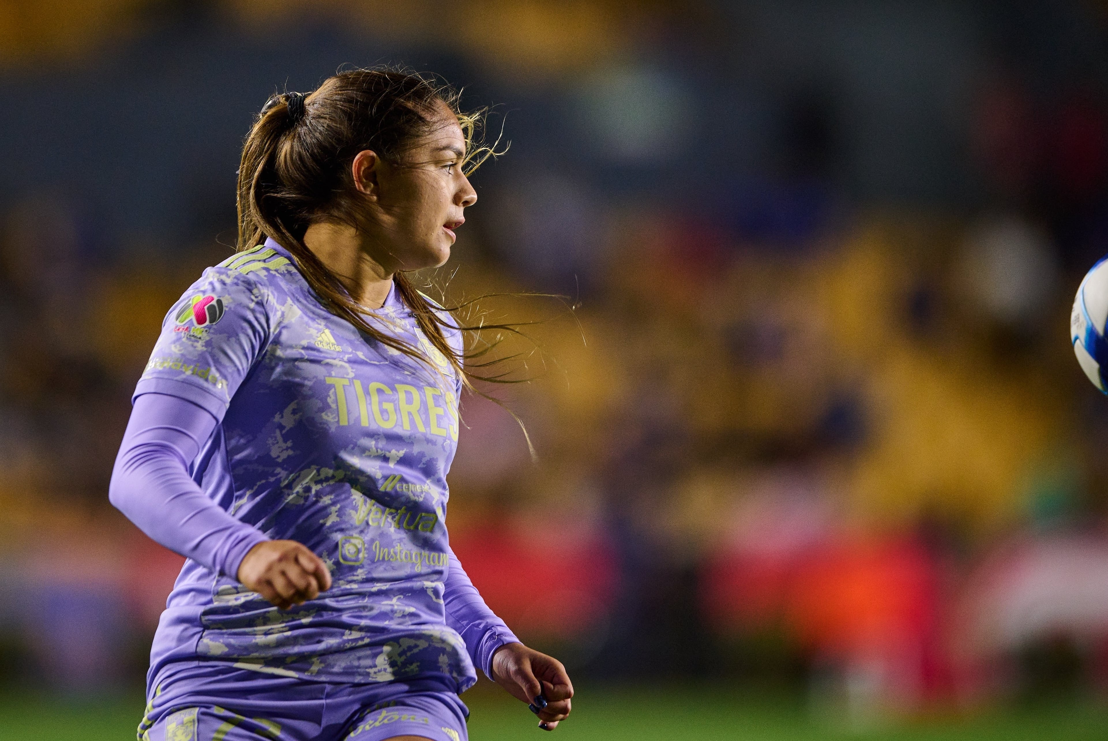 Jana Gutiérrez, jugadora del Club Tigres