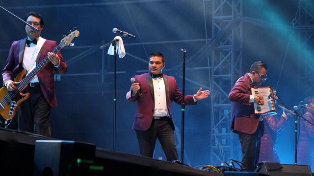 Los Ángeles Azules en un concierto el año pasado