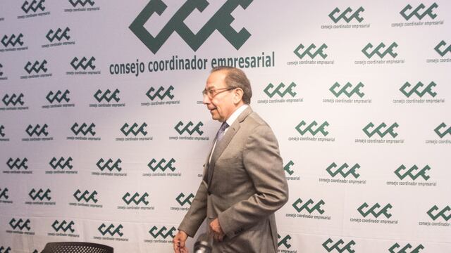 Carlos Salazar Lomelín. Llamado de CCE al Gobierno.
