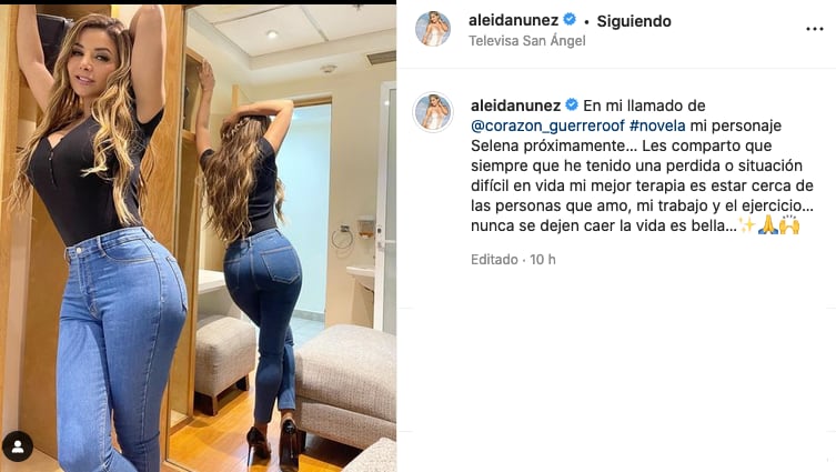 Aleida Núñez comparte su proceso de duelo