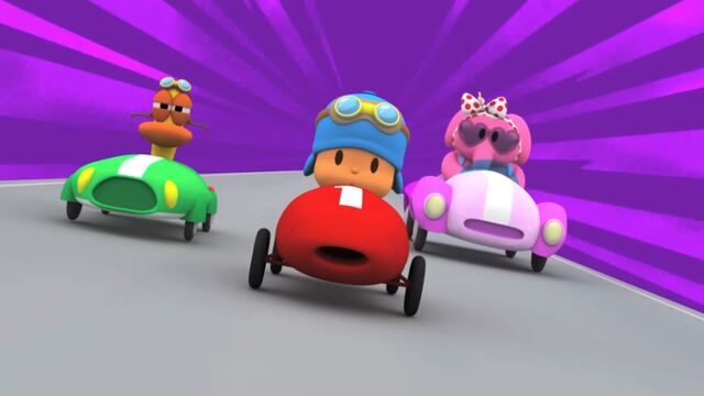 Pocoyó por el Mario Kart World Direct