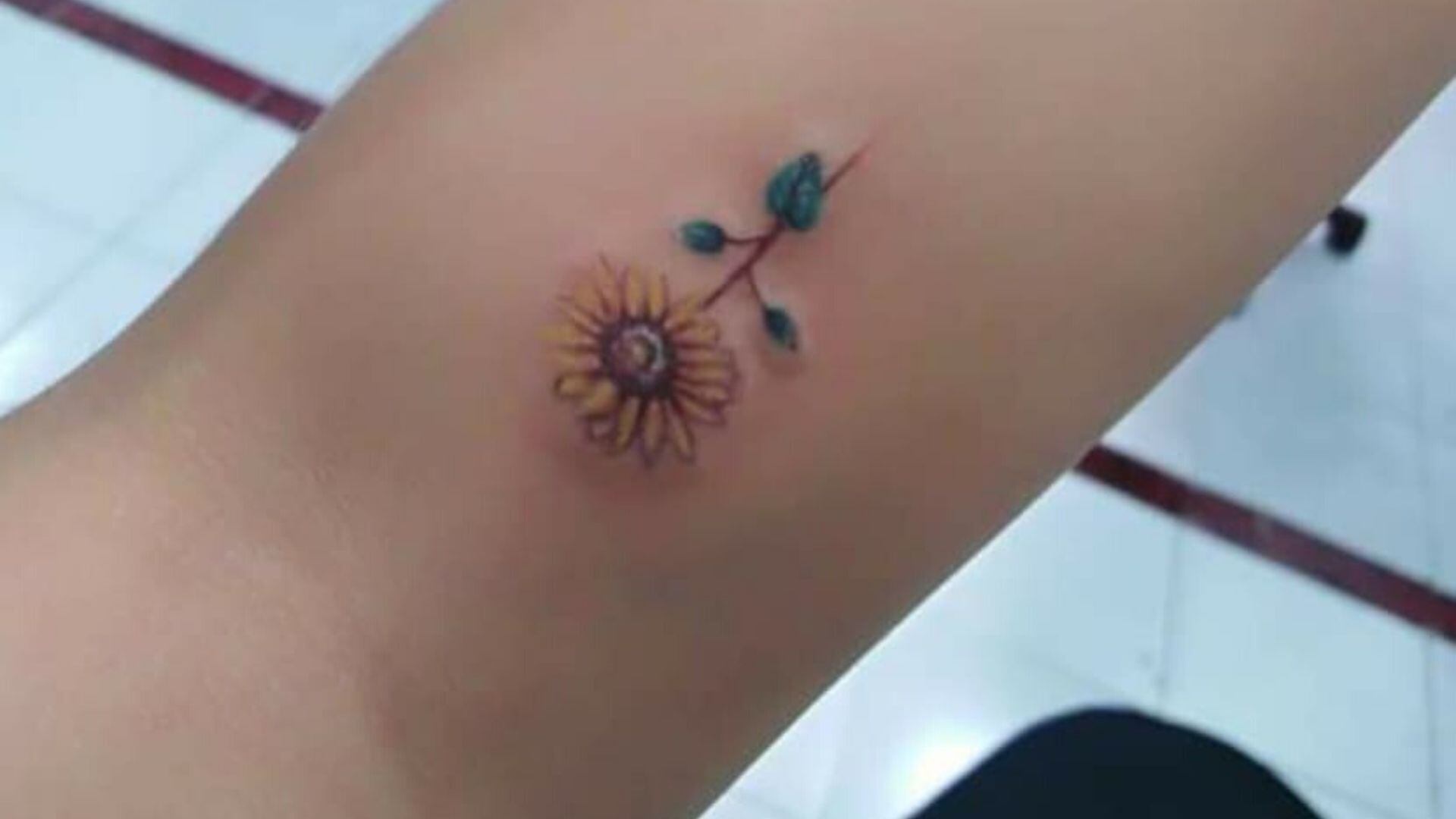 Tatuaje de María Fernanda.