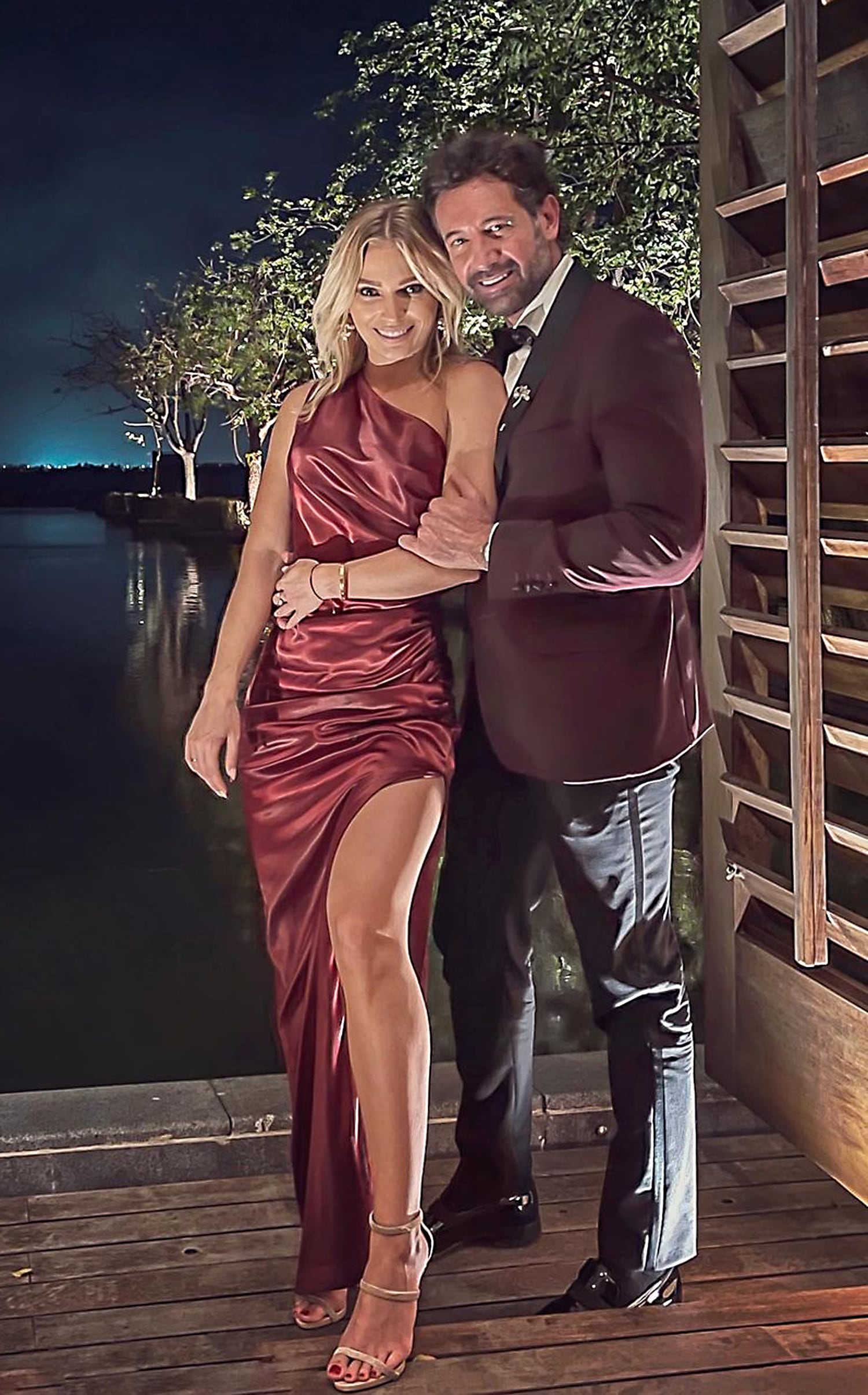 Irina Baeva y Gabriel Soto.