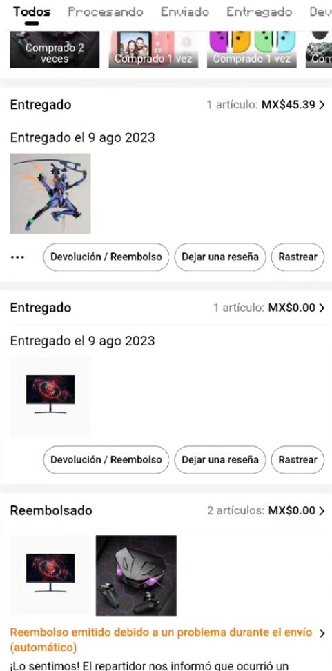 Compra monitor Xiaomi en Temu y ni él puede creer lo que le llegó en una caja maltratada