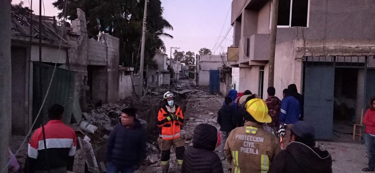 Explosión en San Pablo Xochimehuacán, Puebla