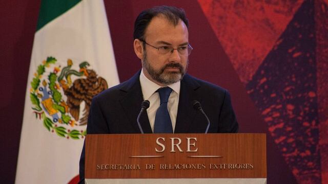 Luis Videgaray. Diálogo con EU por TLCAN.