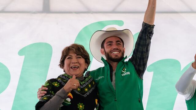 Pepe Couttolenc y Delfina Gómez