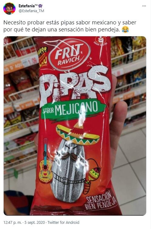 semilla de girasol sabor 'mejicano'