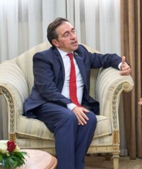 Juan Manuel Albares Bueno, ministro de Asuntos Exteriores de España