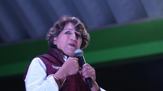 Delfina Gómez, precandidata de MORENA a la gubernatura del Estado de México