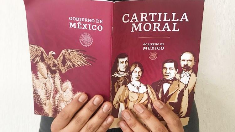 Cartilla Moral presentada por gobierno federal
