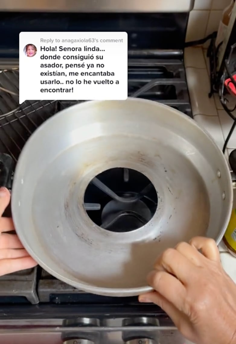 Fugitivo, asador para estufa hecho en México