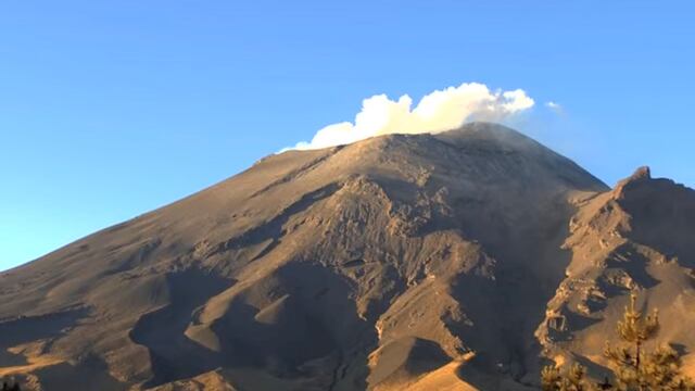 Volcán Popocatépetl el 20 de agosto