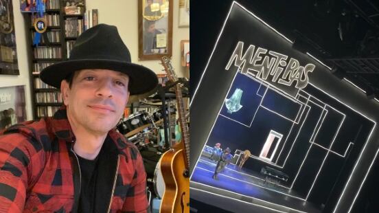 Yahir estrena su look más ochentero por su participación en Mentiras, El Musical