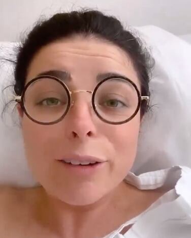 Violeta Isfel se salvó y ya salió del hospital