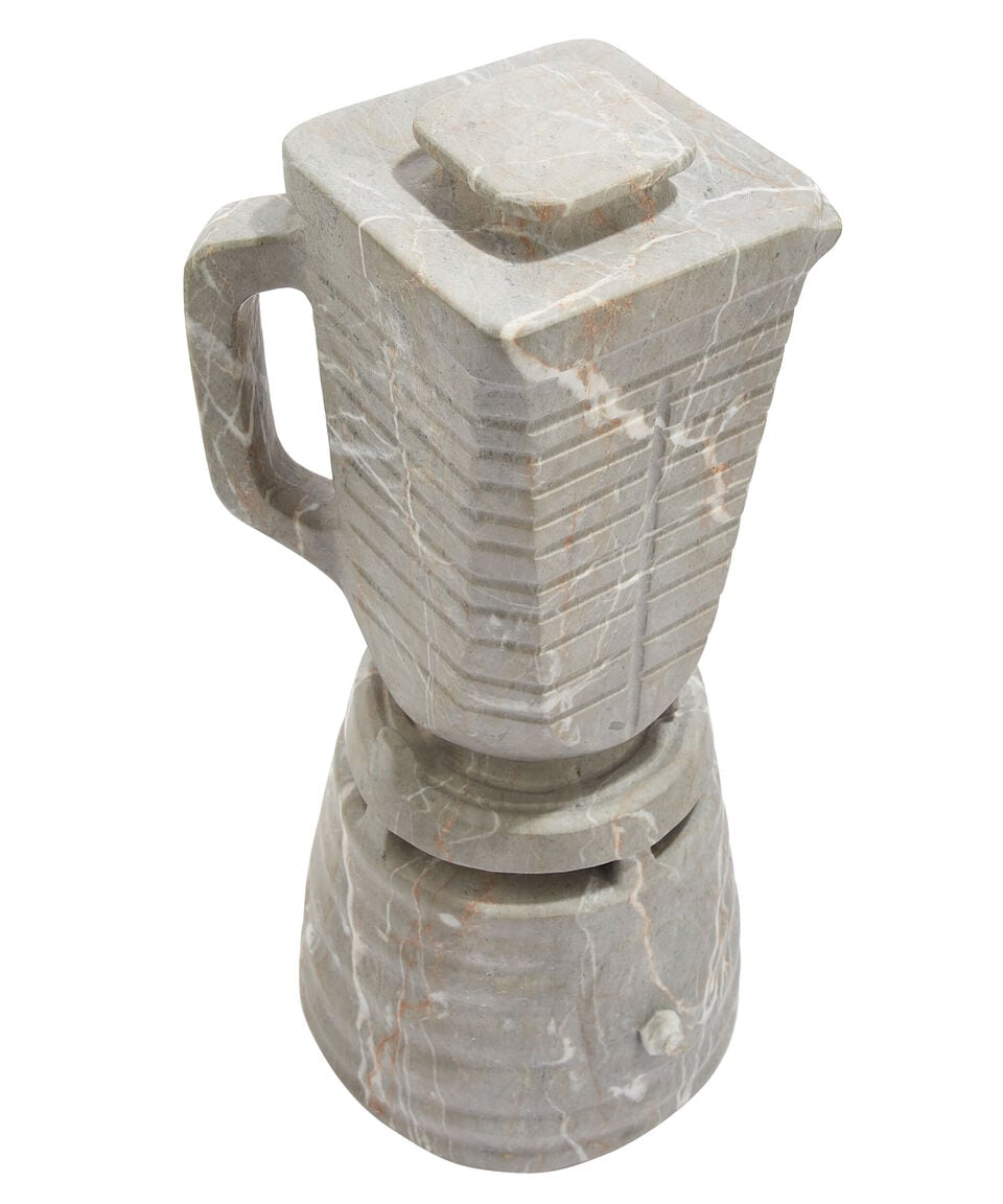 Licuadora decorativa mármol
