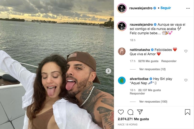 Rosalía y Rauw Alejandro