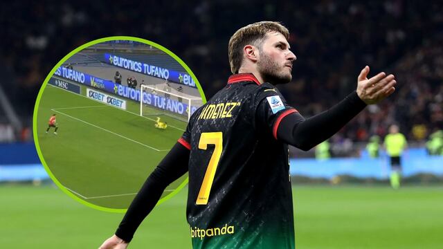 Fans del AC Milan revientan a Santiago Giménez tras terrible fallo