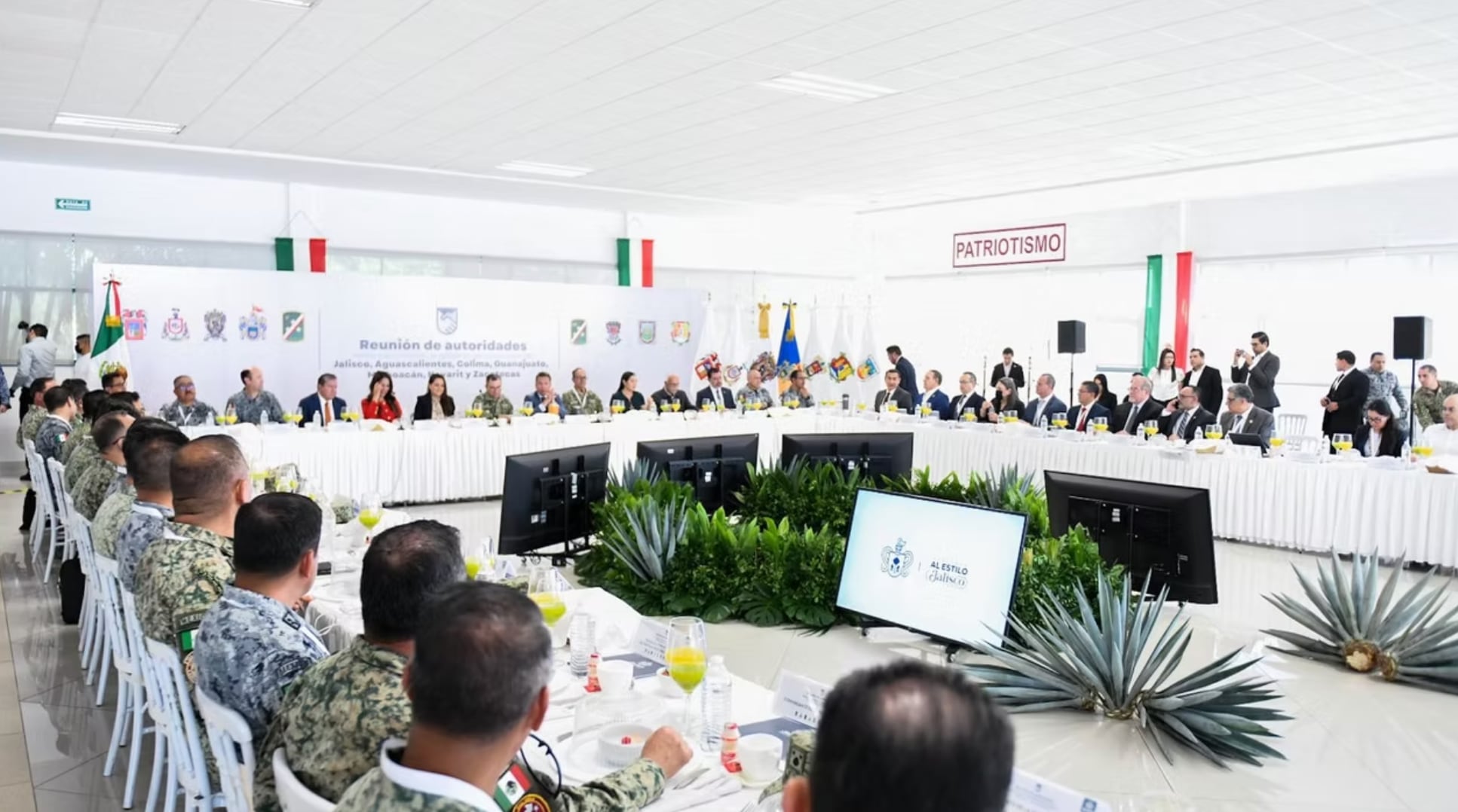Gobernadores de Aguascalientes, Jalisco, Guanajuato, Colima, Nayarit, Zacatecas y Michoacán refuerzan estrategias de seguridad