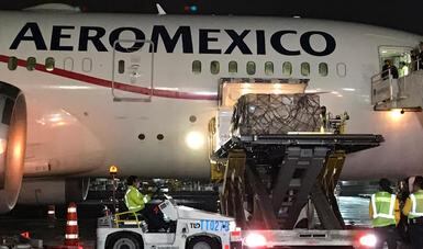 Vuelo procedente desde China