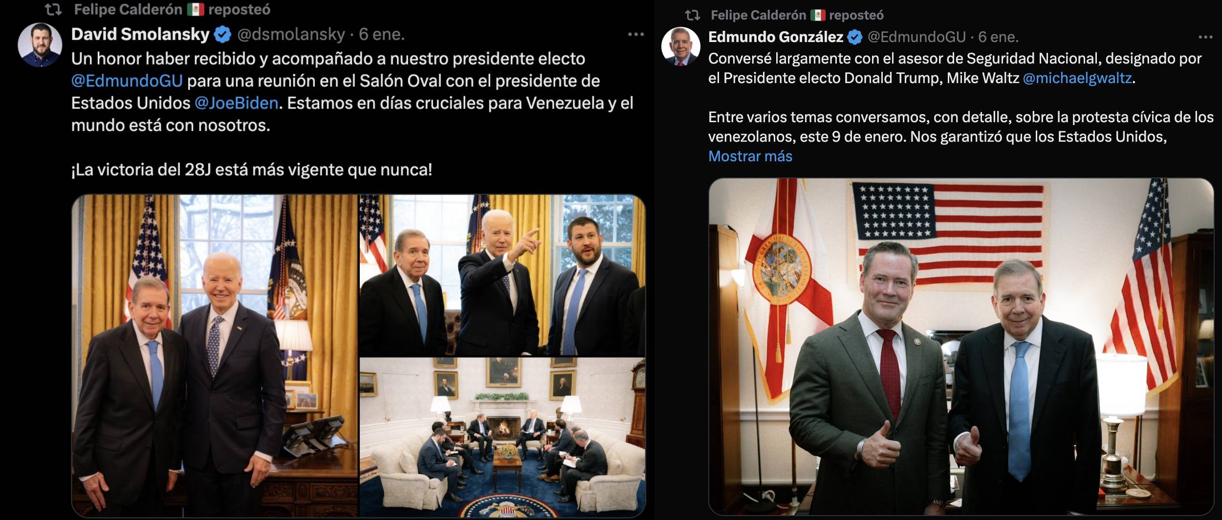 Felipe Calderón ignora declaratoria de persona non grata en Venezuela