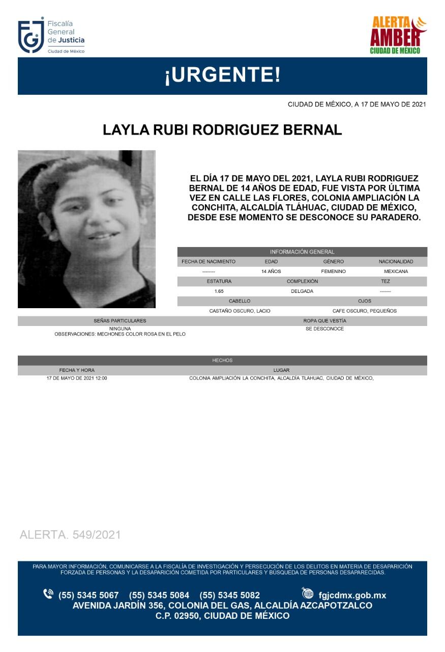 Ficha de búsqueda de Layla