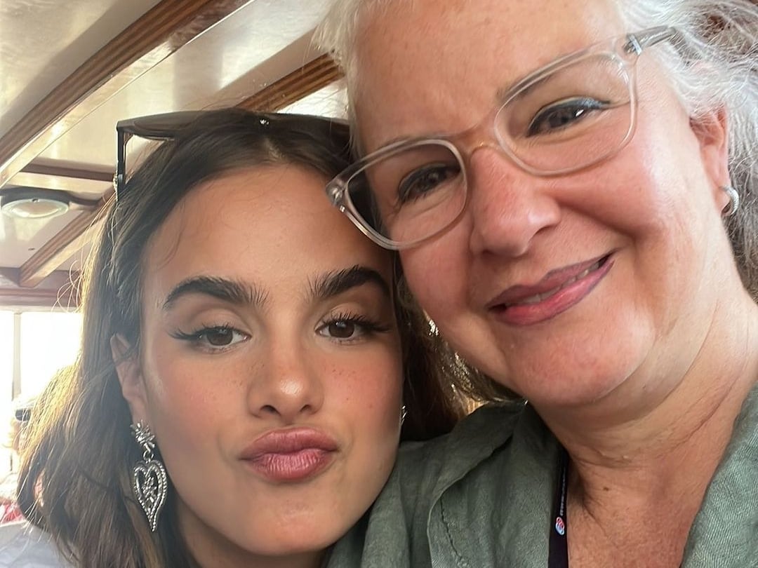 Gala Montes y su mamá Crista Montes