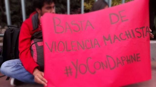 Protesta al exterior del Consejo de la Judicatura