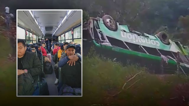 Tragedia en Nochebuena: 8 muertos en volcadura de autobús en Veracruz