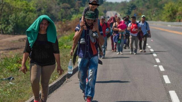 Nueva caravana migrante.