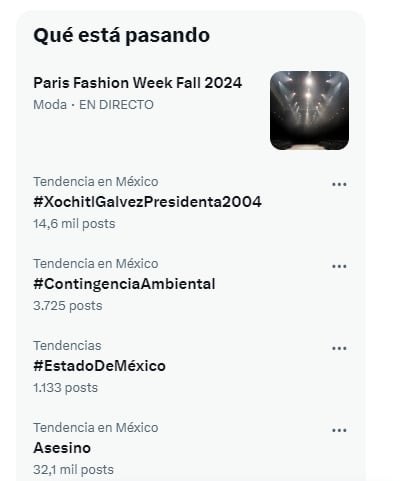 Xóchitl Gálvez es tendencia por error de sus bots