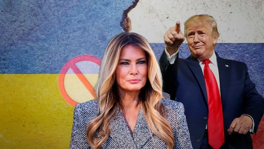 Donald Trump elogia a Melania por lograr un alto el fuego entre Rusia y Ucrania
