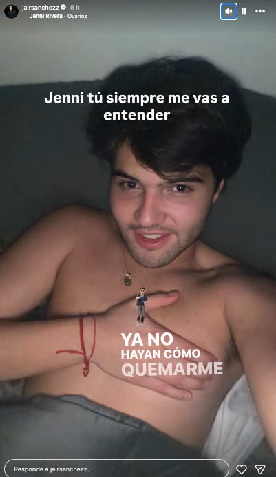 Jair Sánchez en medio del escándalo