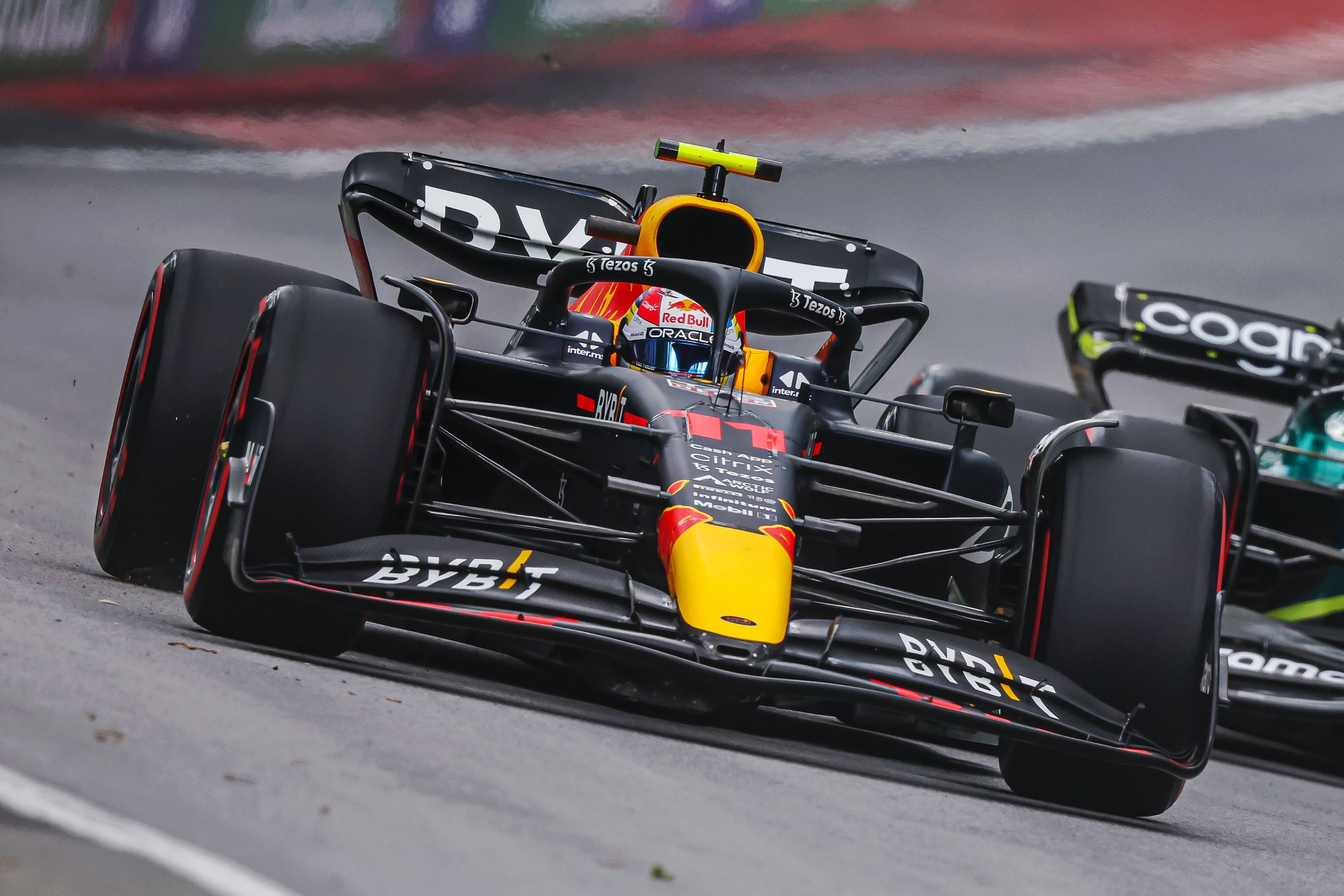 Checo Pérez en el GP de Canadá