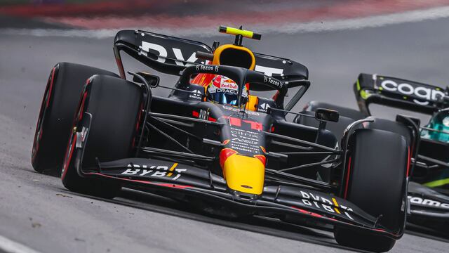 Checo Pérez en el GP de Canadá