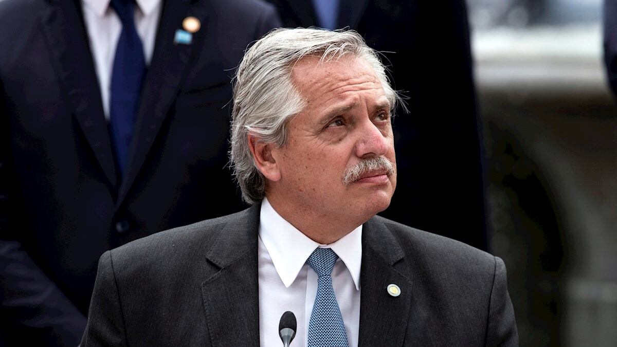 Alberto Fernández, presidente de Argentina, tiene Covid-19